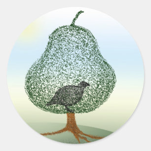 Kerstdag Humor Holiday Joke Kaart Envelope Ronde Sticker