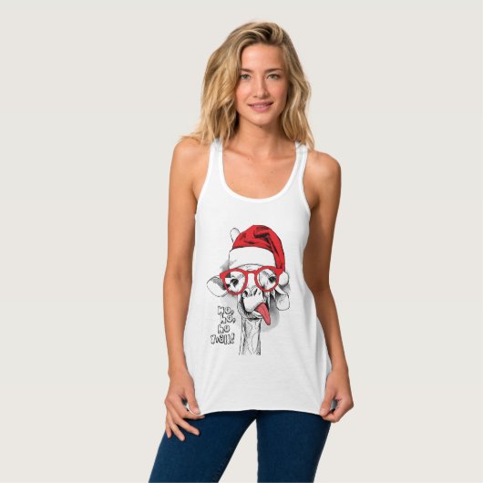 Kerstdag Tanktop (Volledige Voorkant)