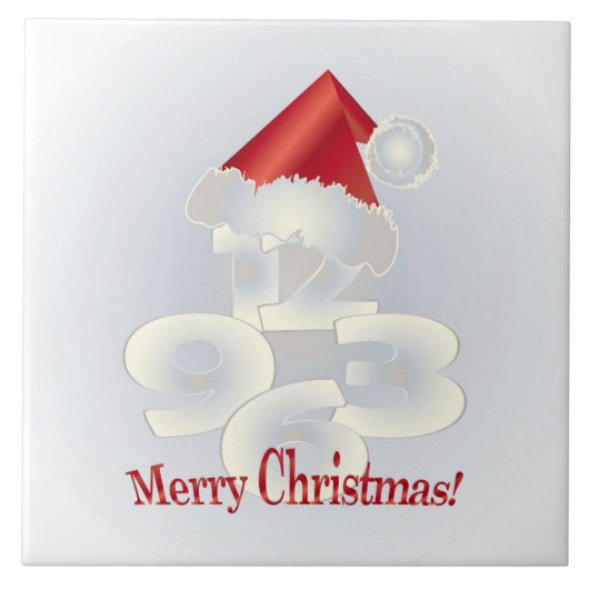 Kerstdag Tegeltje (Voorkant)