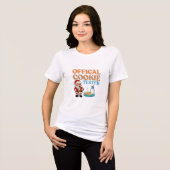 kerstdag Tri-Blend shirt (Voorkant volledig)