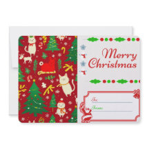 Kerstdag Vakantiewenskaart