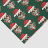 Kerstdag van de dode sinterklaas van de suikersche tissuepapier (Detail)