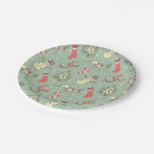  kerstdagen papieren bordje (Gekanteld)