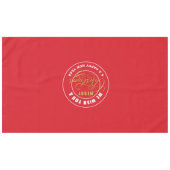 Kerstdagen Rood Tafelkleed (Voorkant (Horizontaal))