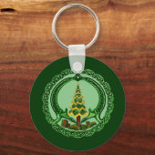 Kerstdagh Sleutelhanger (Voorkant)