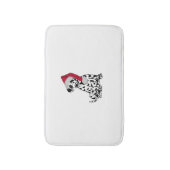 Kerstdalmatiër Badmat (Voorkant Verticaal)