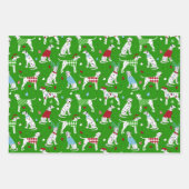 Kerstdalmatiër Inpakpapier Vel (Voorkant 3)