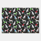 Kerstdalmatiër Inpakpapier Vel (Voorkant 2)