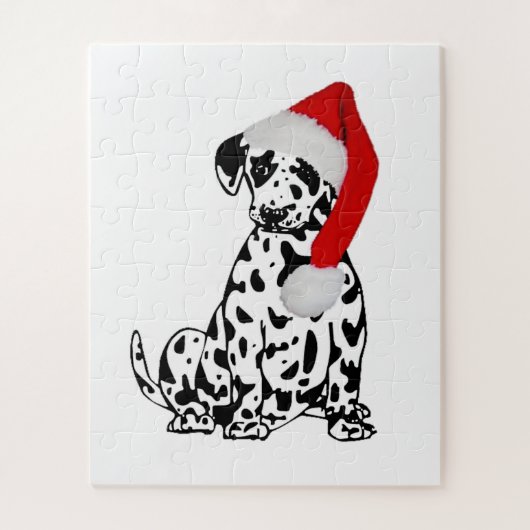 Kerstdalmatiër Legpuzzel (Verticaal)