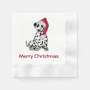 Kerstdalmatiër Servetten