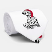 Kerstdalmatiër Stropdas (Opgerold)