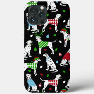 KerstDalmatische iPhone Hoesje-Mate-draagtas iPhone 13 Pro Max Hoesje