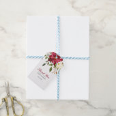 Kerstdank: cadeautjes, Labels, aangepaste favoriet Cadeaulabel (Met Touw)