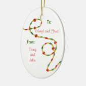 Kerstdank Ornament (Links)