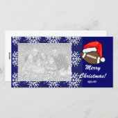 Kerstdans Fotokaart Feestdagenkaart (Voorkant / Achterkant)