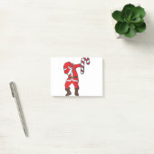 kerstdansdansgif met kerstmankerklei post-it® notes (Kantoor)