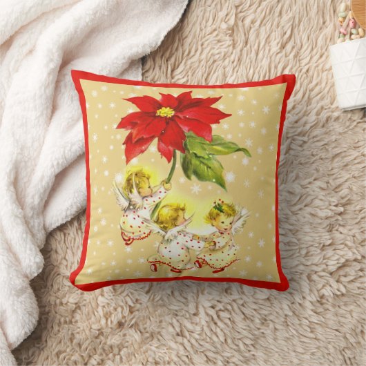 Kerstdansen Baby Angels Kussen (Deken)