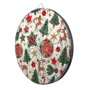 kerstdartboard dartbord
