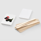 kerstdasje met licht handwaaier (Niet-gemonteerd)