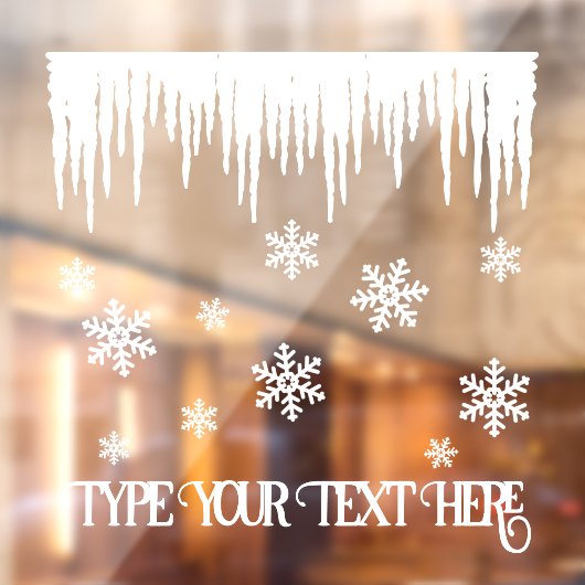 Kerstdecibel niet-seculiere feestdagen raamsticker (Vel 2)