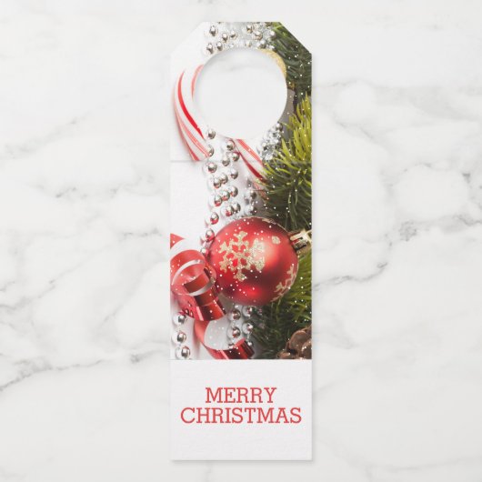 kerstdecor flessenhanger (Voorkant)