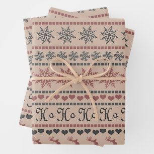Kerstdecor Inpakpapier Vel