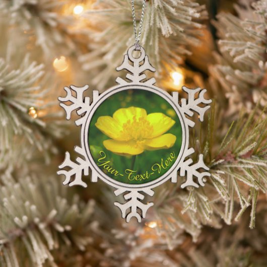 kerstdecoratie Buttercup Ornament Flowers (Boom)