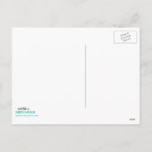 kerstdecoratie feestdagenkaart (Achterkant)