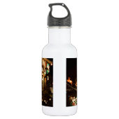 Kerstdecoratie in de openlucht waterfles (Achterkant)