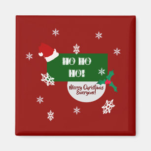 Kerstdecoratie - koelkast Magneet
