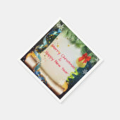 kerstdecoratie servet (Hoek)