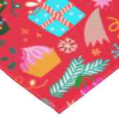 kerstdecoratie tafelkleed (Gekanteld)