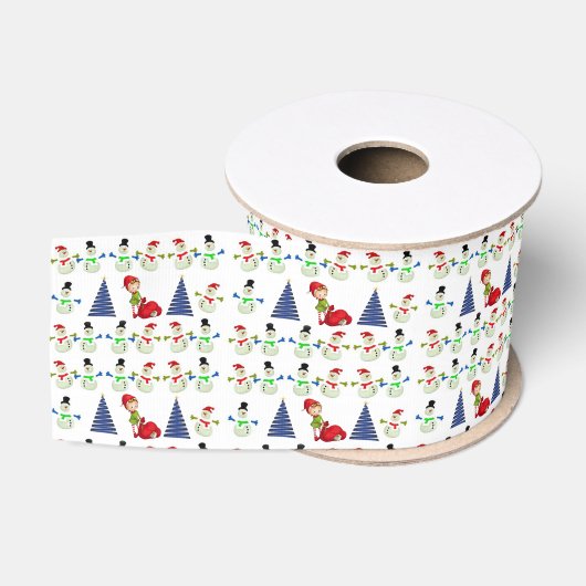 kerstdecoratief lint (Spoel)