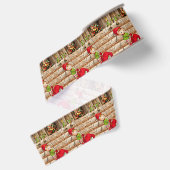 Kerstdecoratief lint, Elf Grosgrain Lint (Achterkant)