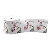 Kerstdecoratief lint, gemiddelde kat Kittens Grosgrain Lint (Spoel)