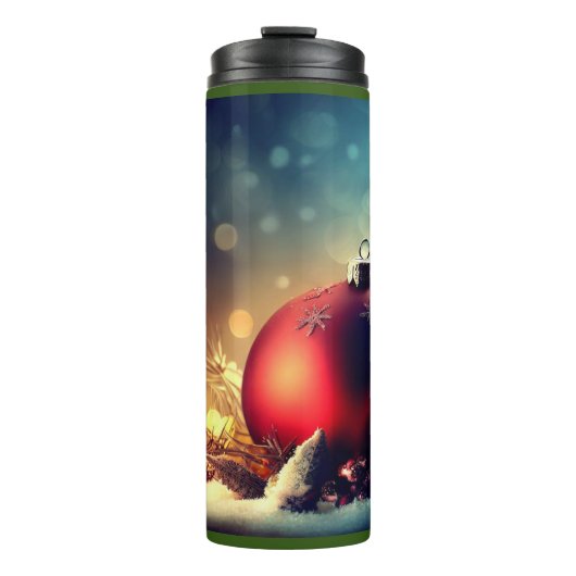 Kerstdecoraties 1 thermosbeker (Voorkant)