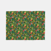 Kerstdecorteringspatroon Fleece Deken (Voorkant (Horizontaal))