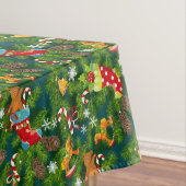 Kerstdecorteringspatroon Tafelkleed (Voorbeeld)