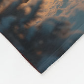 kerstdeken fleece deken (Hoek)