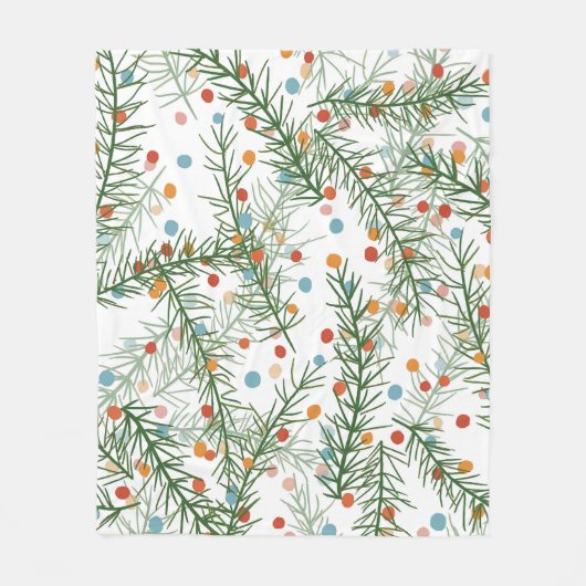 Kerstdeken Fleece Deken (Voorkant)