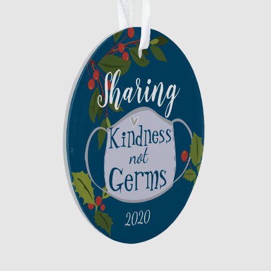 Kerstdeling Kindness niet Germs Ornament (voorkant)