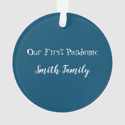 Kerstdeling Kindness niet Germs Ornament (achterkant)