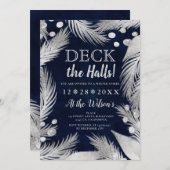 Kerstdenergie, zilverdek en zalen kaart (Voorkant / Achterkant)