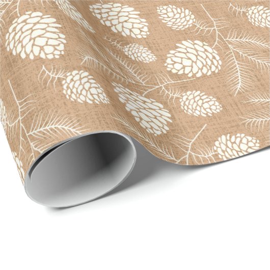 kerstdenogen cadeaupapier (Rol Hoek)