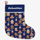 kerstdesserts grote kerstsok (Voorkant)