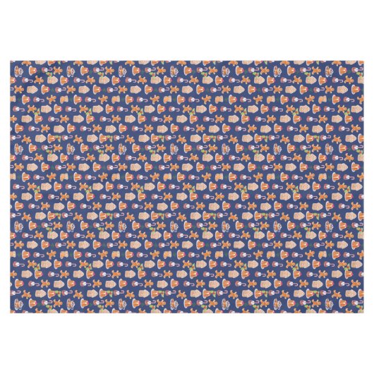 kerstdesserts tafelkleed (Voorkant (Horizontaal))