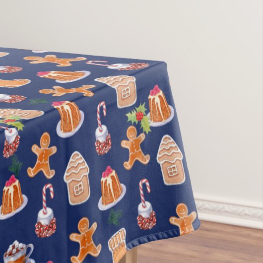 kerstdesserts tafelkleed (Voorbeeld)