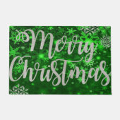 Kerstdeur Mat, prettige kerst Deurmat (Voorkant)