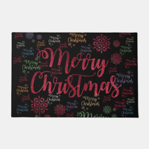 Kerstdeur Mat, prettige kerst Deurmat