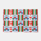 Kerstdeur Mat, prettige kerst Deurmat (Voorkant)